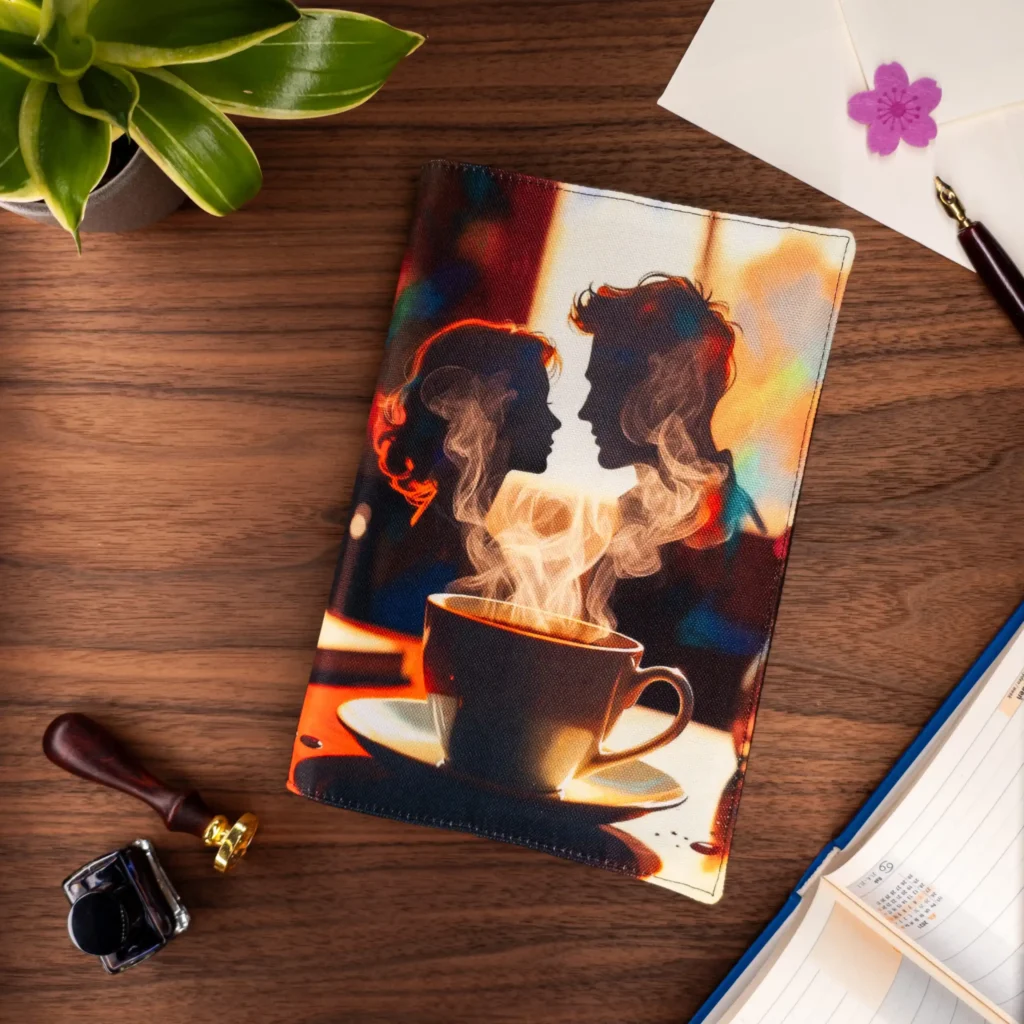 Aroma Of Words | Fabric Book Cover