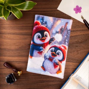 Winter Play | Fabric Book Cover