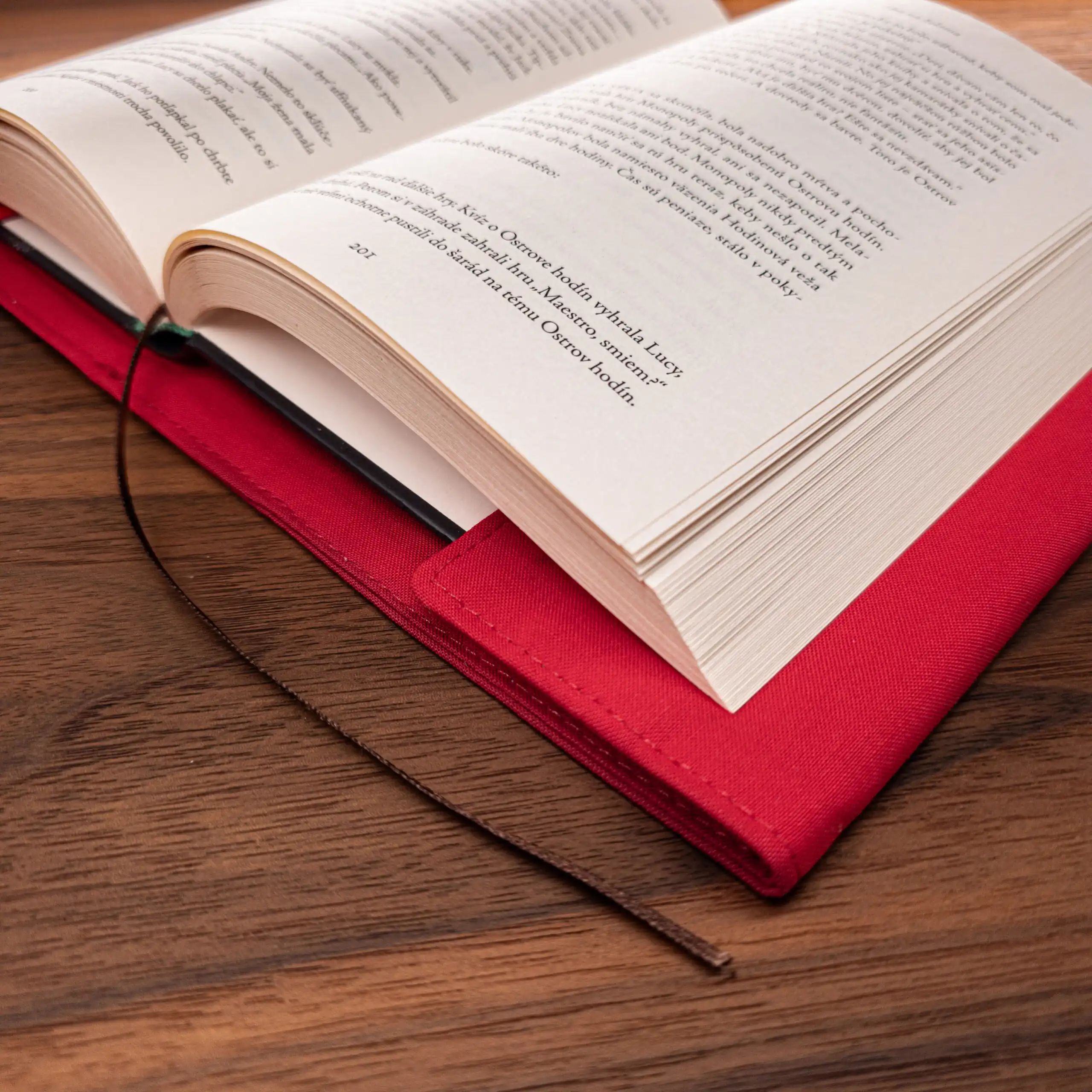 Winter Play | Fabric Book Cover - Image 2