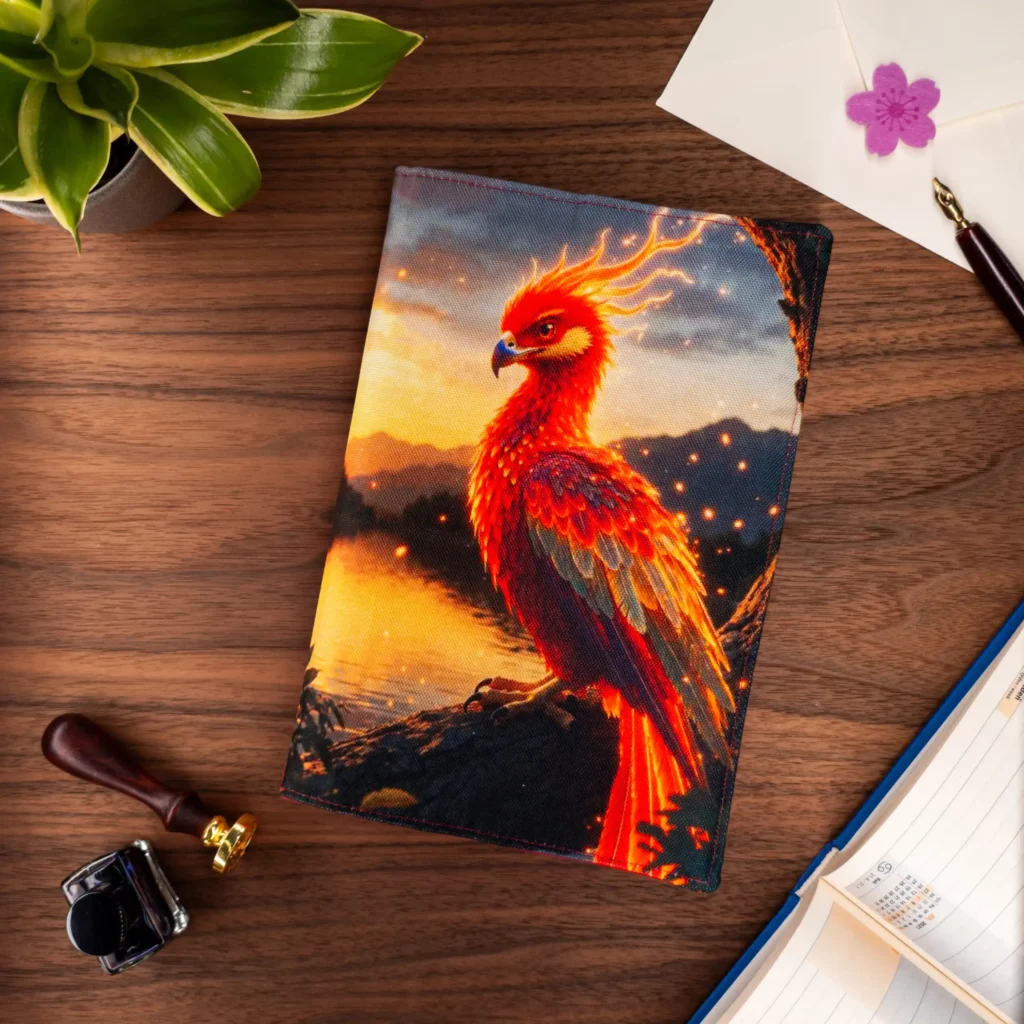 Rise of the Phoenix | Fabric Book Cover