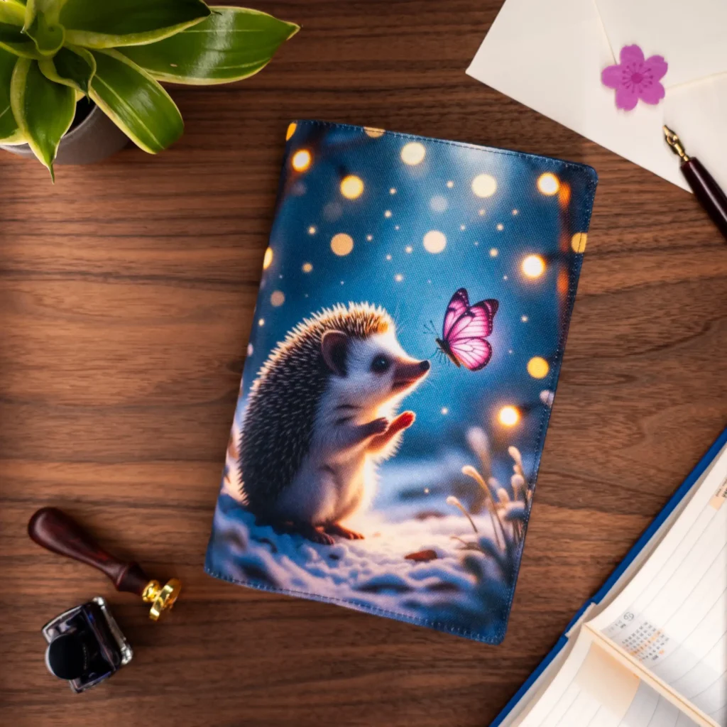 Tiny Tales of Forest Friends | Fabric Book Cover