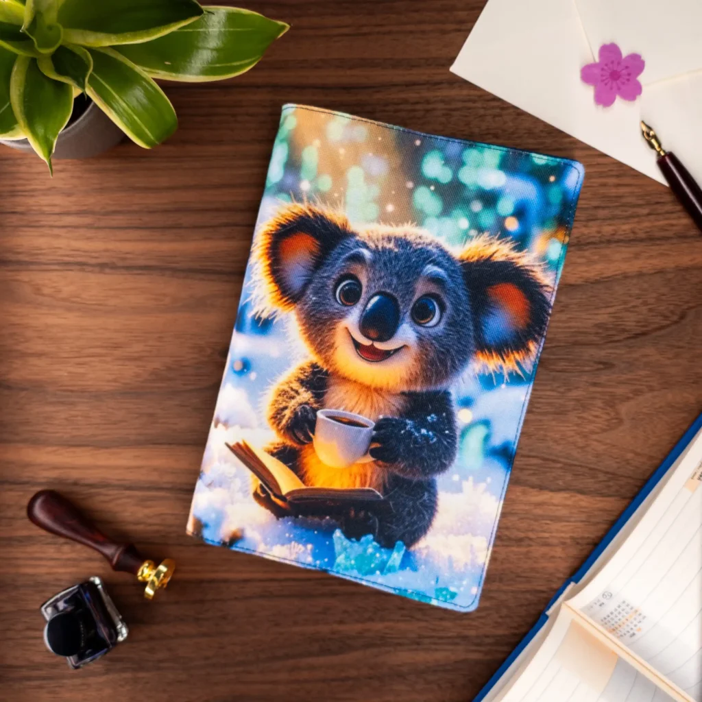 Eucalyptus Calm | Fabric Book Cover