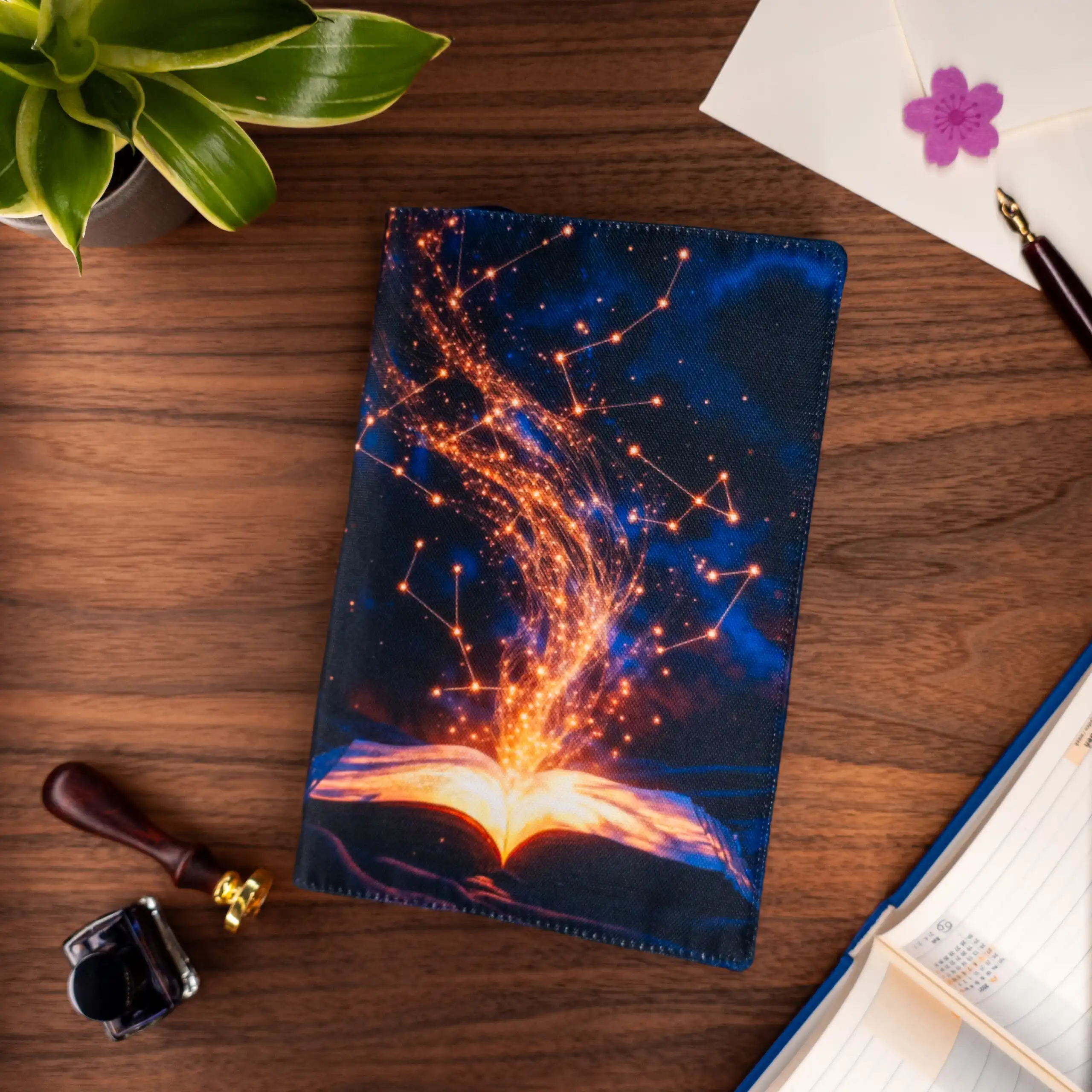 Unwritten Universe | Fabric Book Cover